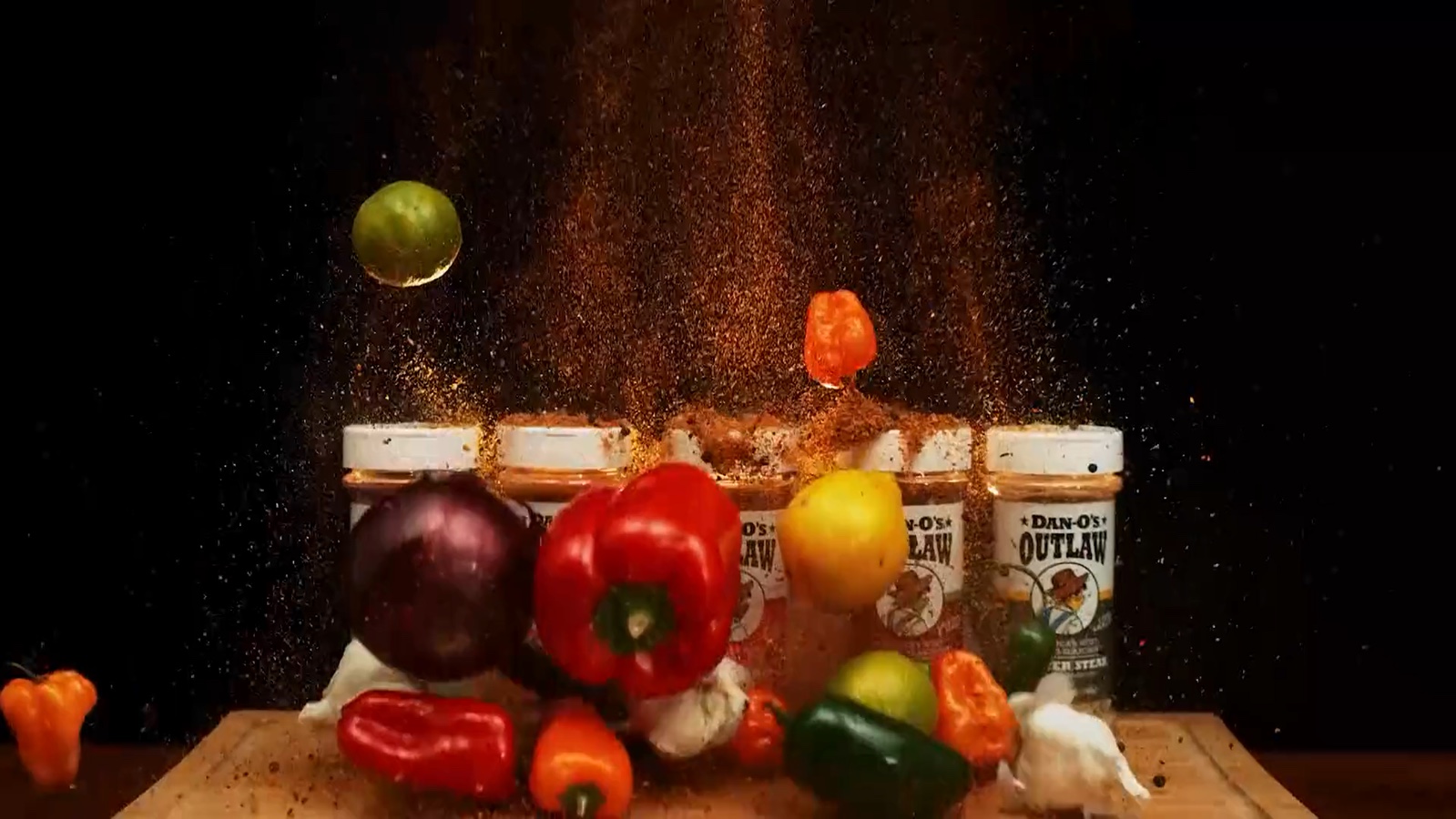 Peppers and spices in the OHD Studios Phantom Flex4K reel